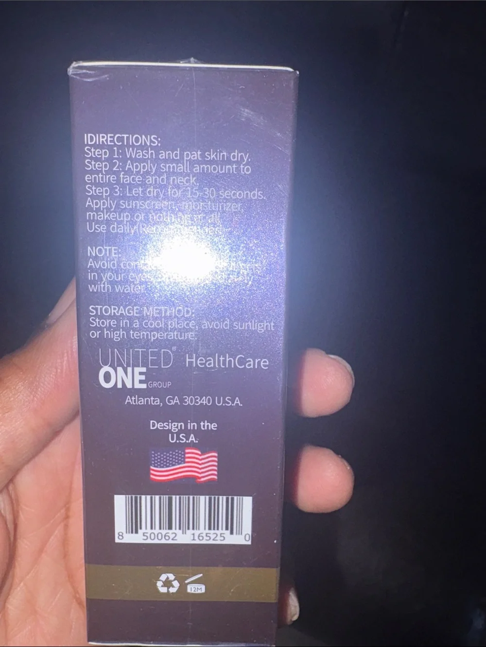 Vitamin C Serum - Purple & Gold Packaging never been opened still in plastic